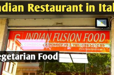 Indian restaurant in Italy, Milan/ Food menu of Indian Restaurant in Italy/ Vegetarian Food in Italy