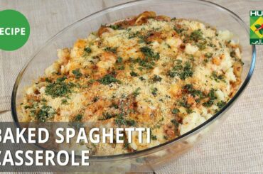 Baked Spaghetti Casserole Recipe | Masala Mornings | Masala TV | Shireen Anwar | Italian Food