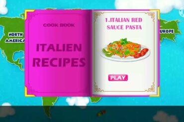 Cooking Recipes Gameplay Italian Recipe - Italian red sauce pasta