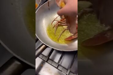 Making Italian Sea food