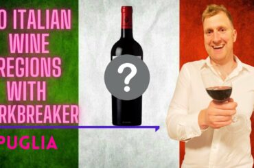 20 Italian Wine Regions with Corkbreaker - Puglia
