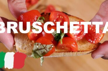 You can make this Italian BRUSCHETTA just like the ITALIAN RESTAURANTS