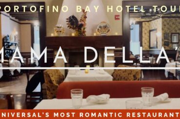 Romantic Dinner at Mama Della’s Portofino Bay Hotel Universal studios Orlando Florida