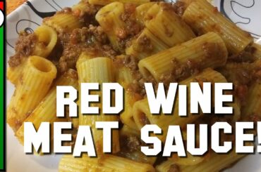 RED WINE MEAT SAUCE