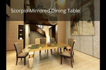 Italian design of dining and coffee tables