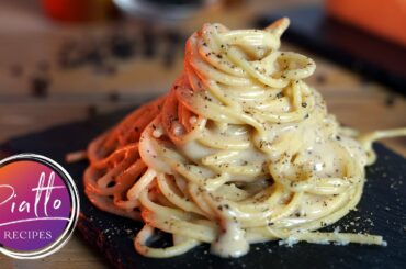 Spaghetti Cacio e Pepe Recipe | Easy, FOOLPROOF, Authentic | PIATTO RECIPES Italian Cooking
