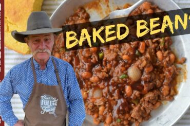 Cowboy Baked Beans | Baked Bean Casserole Recipe