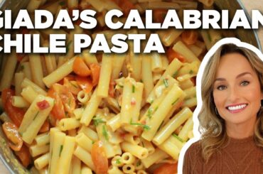 Giada De Laurentiis' Calabrian Chile Pasta | Giada At Home | Food Network