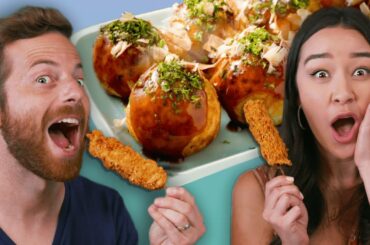 Try Guys Ultimate Japanese Street Food Taste Test (ft. The Food Babies)