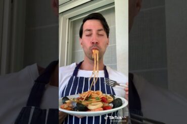 Seafood Spaghetti /Italian food