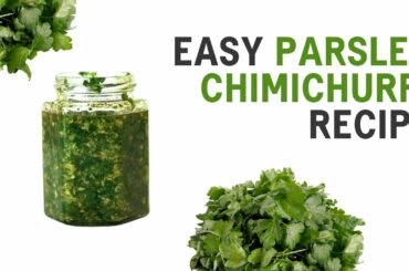 Simple Future Fresh Italian Parsley Chimichurri Recipe