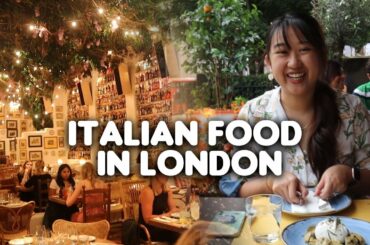 I went to London and had these AMAZING Italian Meals | Circolo Popolare, Eataly & Afternoon Tea