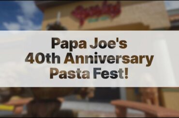 Papa Joe’s Italian Restaurant 40th Anniversary Pasta Fest on Florida’s Adventure Coast (2021)