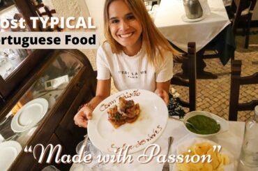 The BEST TYPICAL restaurant in LISBON! Meal in SOLAR DOS NUNES