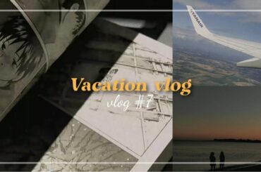 (Sub Eng) Vacation vlog || sun, beach, food, italian trip, airplane  ||  2021