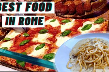 MUST EAT Dishes in ROME | ITALY