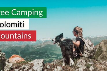 TRAVEL VLOG | Camping in the Dolomiti | Italy | Monte Pelmo