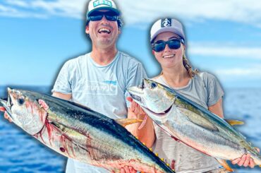 EPIC HAWAII FISHING TRIP and COOKING FISH on the BOAT