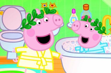 Peppa Pig Official Channel | Peppa Pig Visits Suzy Sheep's Glamping Area