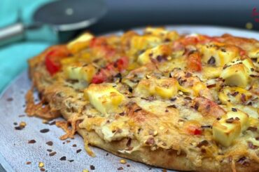 WHITE SAUCE PIZZA | NAAN PIZZA | ITALIAN CUISINE | ALFREDO SAUCE PIZZA