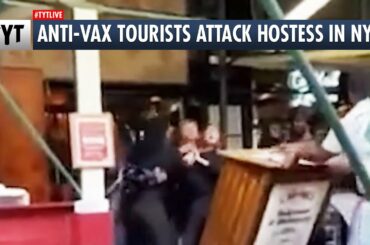 Tourists ATTACK Hostess For Asking About Vax Status