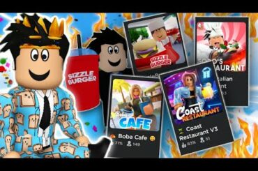EXPLORING SOME ROBLOX RESTAURANTS...