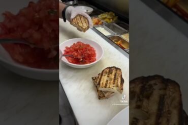 How to make our Bruschetta #shorts #food #bayarea #italianfood #sf
