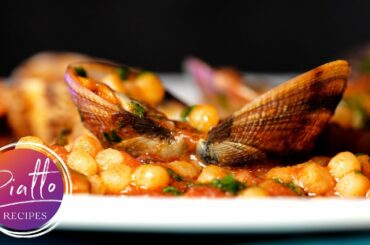 Seafood Fregola Pasta Recipe with Clams - Ultimate Mediterranean Diet Recipe