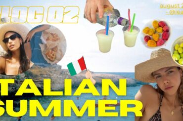 ITALIAN SUMMER VLOG - Puglia with friends,pasta and party