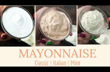 Homemade Eggless Mayonnaise Recipe || Simple || Italian || Mint || Shristy Chaturvedi