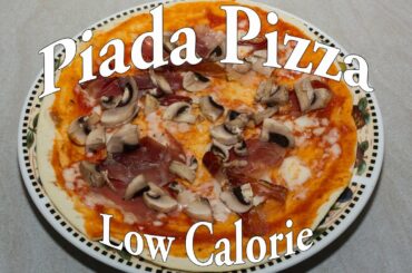 Quick & Tasty Low Calorie Pizza Recipe From Italy
