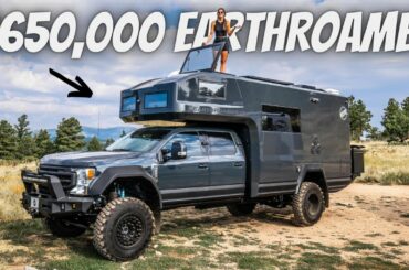 WE LIVED IN A $650,000 EARTHROAMER (full tour)