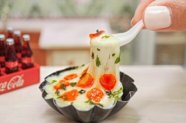 The Best New York-Style Pizza in Miniature Kitchen | ASMR Cooking Mini Food Sound