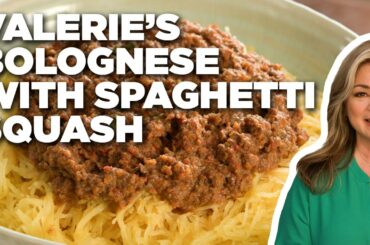 Valerie Bertinelli's Bolognese with Spaghetti Squash | Valerie's Home Cooking | Food Network