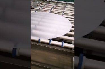 Sintered stone round dining table tops produced by Italy Bottero Machine. +86 13825514908