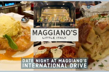 FOOD REVIEW: Maggiano's Italian Food International Drive Surprise Visit | Dinner Visit