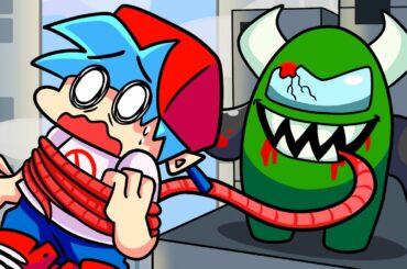 BOYFRIEND vs. IMPOSTER: REMATCH! Friday Night Funkin' Logic | Cartoon Animation