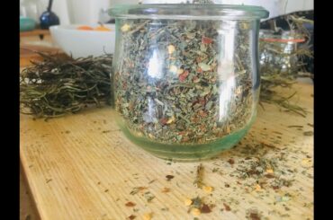 Homemade Italian Seasoning Recipe| Using the 1/3 Liter Tulip Weck Jars | Herb Series Ep. 4