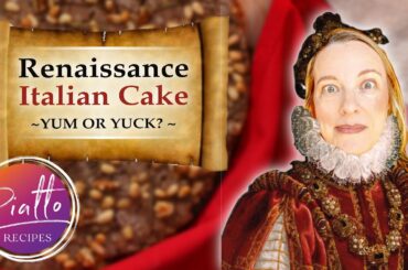 Renaissance Italian Cake with Chestnuts | Food History | Italian Desserts