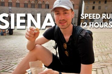 SPEED SIGHTSEEING IN SIENA (+arriving in majestic San Gimignano) | Italy Road Trip Ep. 7