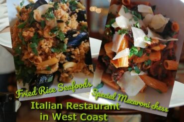 FRIED RICE SEAFOODS| ITALIAN RESTAURANT | SKAGEN #SHORT