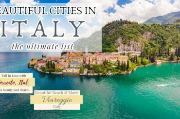 Most Unqiue | Most Beautiful  Places of Italy | Stunning Cities With Delicious Food