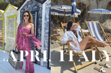 CAPRI VLOG | Italy trip | Amazing places, restaurants, Dior Pop-up, Boat day - Riva Aquarama Special