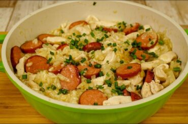 Delicious Risotto Recipe with Chicken and Sausage