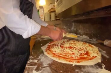 He teach me How to make ITALIAN PIZZA? | Italian food |