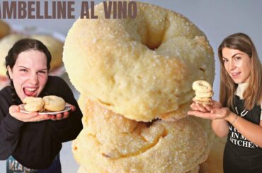Dip them in WINE! ITALIAN WINE COOKIES - ciambelline al vino