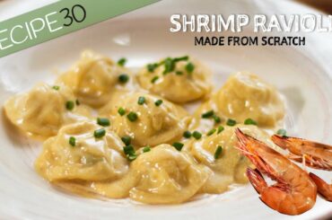 These shrimp ravioli will make you think you’re in a Michelin star restaurant