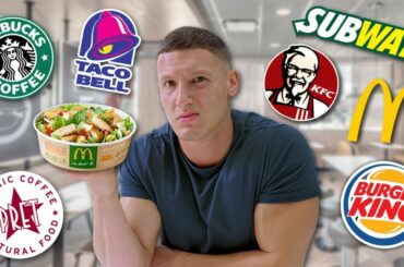 I went to EVERY FAST FOOD RESTAURANT in my town... (and got a salad)