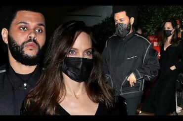 Angelina Jolie and The Weeknd Fuel Dating Rumors as They Step Out AGAIN Together For Dinner in LA