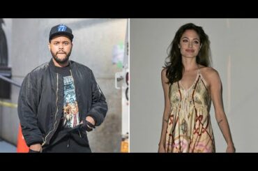 Angelia Jolie & The Weeknd Spotted Enjoying A Private Dinner Together Reigniting Romance Rumors